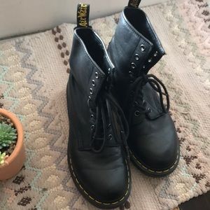 Matte Black Dr. Martens